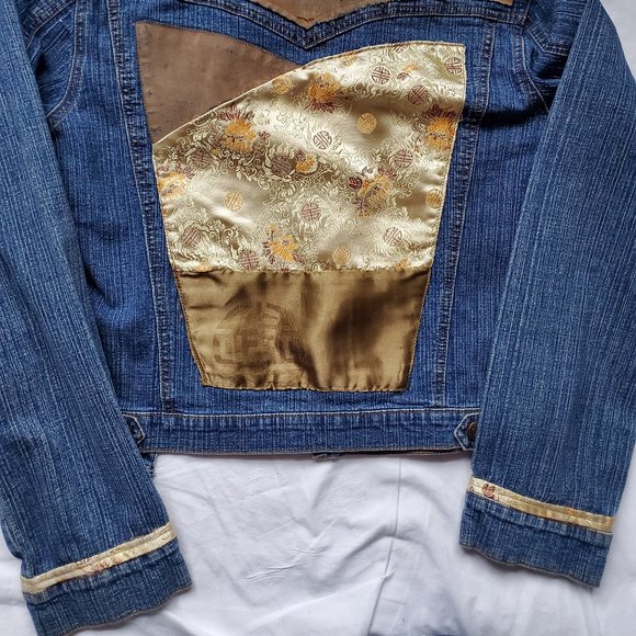 CJ denim jacket size M - Picture 2 of 5